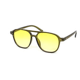 12 Pack: Simple Mini Aviator Color Gradient Wholesale Sunglasses