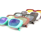 12 Pack: Pastel Remix Chunky Lux Iridescent Fashion Wholesale Sunglasses