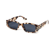 12 Pack: Future Retro Flat Chunky Gold Accent Wholesale Sunglasses
