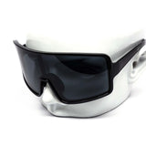 12 Pack: Full frame Oversized Sports Shield Mirror Wholesale Sunglasses
