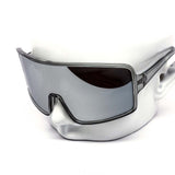 12 Pack: Full frame Oversized Sports Shield Mirror Wholesale Sunglasses