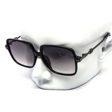 12 Pack: Minimal Oversized Square Infinity Crest Wholesale Sunglasses
