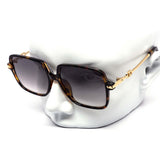 12 Pack: Minimal Oversized Square Infinity Crest Wholesale Sunglasses