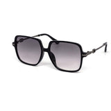 12 Pack: Minimal Oversized Square Infinity Crest Wholesale Sunglasses