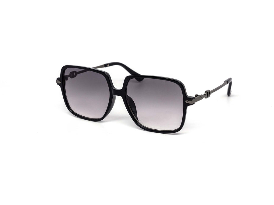 12 Pack: Minimal Oversized Square Infinity Crest Wholesale Sunglasses