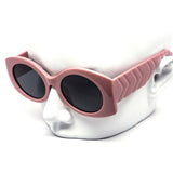 12 Pack: Trendy Oversized Oval Chunky Fashion Wholesale Sunglasses