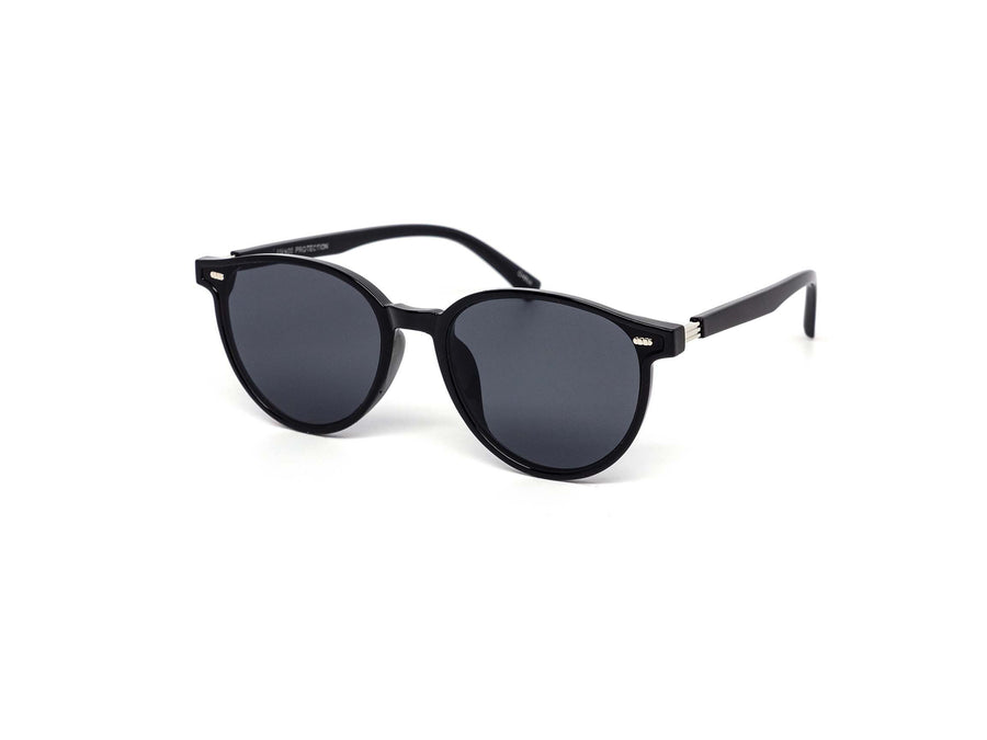 12 Pack: Modern Retro Risky Biz Round Wholesale Sunglasses