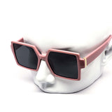 12 Pack: Minimal Squared Golden Ring Wholesale Sunglasses