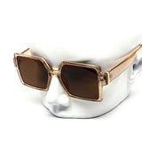 12 Pack: Minimal Squared Golden Ring Wholesale Sunglasses