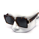 12 Pack: Minimal Squared Golden Ring Wholesale Sunglasses