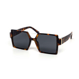 12 Pack: Minimal Squared Golden Ring Wholesale Sunglasses