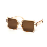 12 Pack: Minimal Squared Golden Ring Wholesale Sunglasses