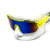 12 Pack: Modern Sports Shield Performance Burnt Mirror Wholesale Sunglasses