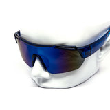 12 Pack: Modern Sports Shield Performance Burnt Mirror Wholesale Sunglasses