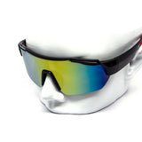 12 Pack: Modern Sports Shield Performance Burnt Mirror Wholesale Sunglasses