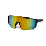 12 Pack: Future Sports Shield Performance Burnt Mirror Wholesale Sunglasses