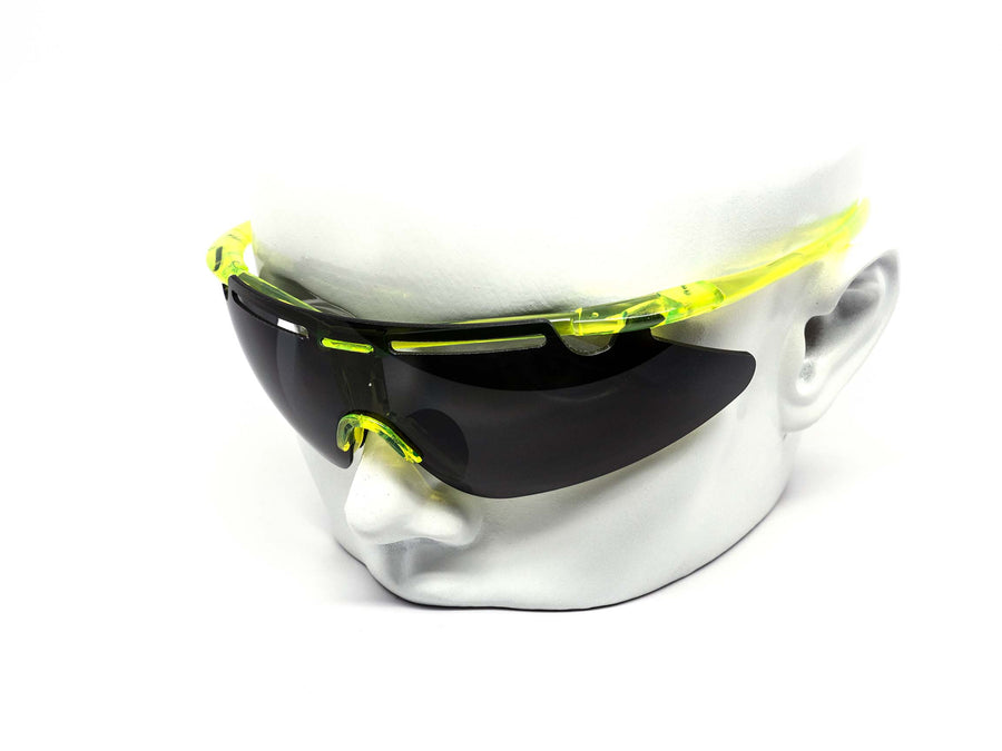 12 Pack: Sleek Sports Shield Performance Wholesale Sunglasses