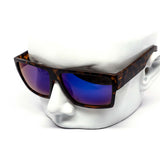 12 Pack: Retro Addict Oversized Chunky Flat Mirror Wholesale Sunglasses