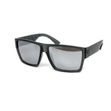 12 Pack: Retro Addict Oversized Chunky Flat Mirror Wholesale Sunglasses