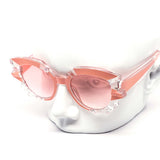12 Pack: Spike Queen Zebra Fashion Wholesale Sunglasses