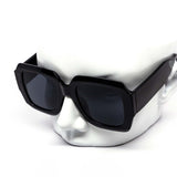 12 Pack: Lexy Oversized Chunky Two-tone Frame Wholesale Sunglasses