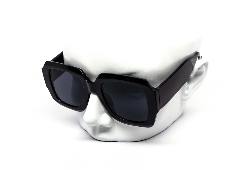 12 Pack: Lexy Oversized Chunky Two-tone Frame Wholesale Sunglasses