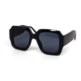 12 Pack: Lexy Oversized Chunky Two-tone Frame Wholesale Sunglasses