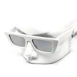 12 Pack: Plain Jane Super Retro Flat Chunky Wholesale Sunglasses