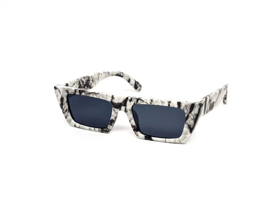 12 Pack: Plain Jane Super Retro Flat Chunky Wholesale Sunglasses
