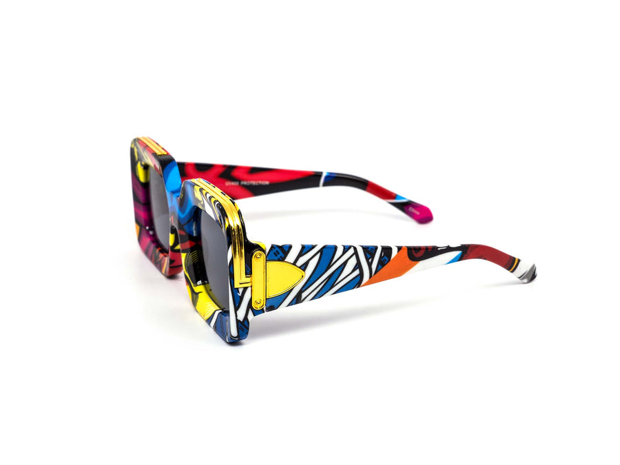 12 Pack: Oversized Rhino Chunky Square Wholesale Sunglasses