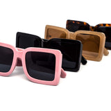 12 Pack: Square Fair Oversized Chunky Wholesale Sunglasses