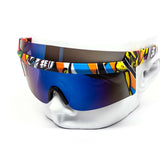 12 Pack: Anime Naruto Shield Burnt Mirror Wholesale Sunglasses