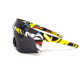 12 Pack: Anime Naruto Shield Burnt Mirror Wholesale Sunglasses