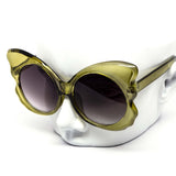 12 Pack: Oversized Butterfly Owl Wings Gradient Wholesale Sunglasses