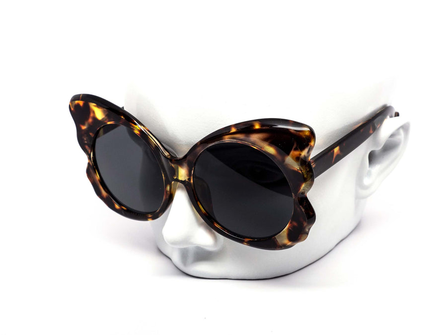 12 Pack: Oversized Butterfly Owl Wings Gradient Wholesale Sunglasses