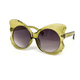12 Pack: Oversized Butterfly Owl Wings Gradient Wholesale Sunglasses