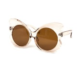 12 Pack: Oversized Butterfly Owl Wings Gradient Wholesale Sunglasses