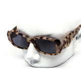 12 Pack: Trendy Chunky Prism Abstract Wholesale Sunglasses