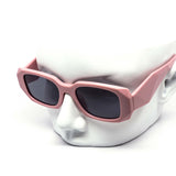 12 Pack: Trendy Chunky Prism Abstract Wholesale Sunglasses