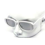 12 Pack: Trendy Chunky Prism Abstract Wholesale Sunglasses