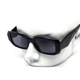 12 Pack: Trendy Chunky Prism Abstract Wholesale Sunglasses