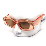 12 Pack: Oversized Square Roox Chunky Wholesale Sunglasses