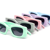 12 Pack: Oversized Square Roox Color Chunky Wholesale Sunglasses