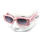 12 Pack: Oversized Square Roox Color Chunky Wholesale Sunglasses