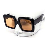 12 Pack: Oversized Square Edna Chunky Wholesale Sunglasses