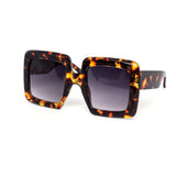 12 Pack: Oversized Square Edna Chunky Wholesale Sunglasses