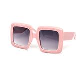 12 Pack: Oversized Square Edna Chunky Wholesale Sunglasses