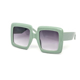 12 Pack: Oversized Square Edna Chunky Wholesale Sunglasses