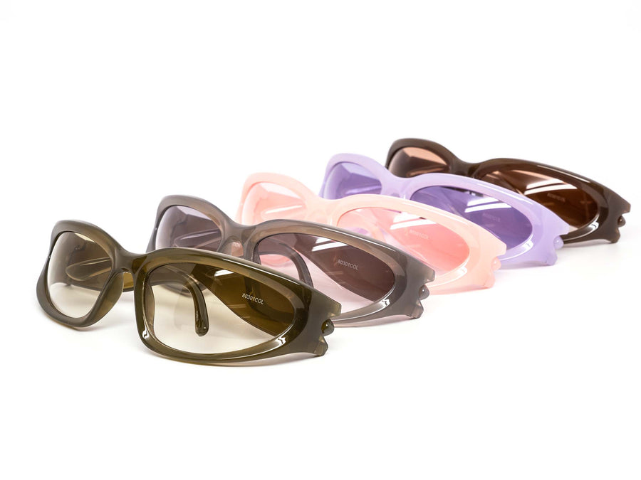12 Pack: Swift Oval Color Fashion Wholesale Sunglasses