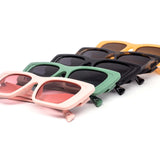 12 Pack: Trendy Dokebi Chunky Prism Wholesale Sunglasses
